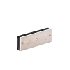 montaje"u" para puertas de vidrio/ 1/2" de grosor/uso en chapa magnética de 600 y 1200 lbs/ ajuste por opresores