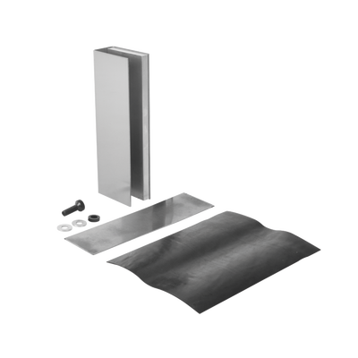 montaje "u" para puertas de vidrio/ 3/4" de grosor/ para chapas magnéticas de 1200 lbs./ ajuste por opresores montaje "u" para puertas de vidrio/ 3/4" de grosor/ para chapas magnéticas de 1200 lbs./ ajuste por opresores