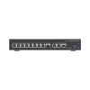 4 en 1: firewall nueva generación, router, pbx ip, switch 10 puertos gigabit (4 poe) + 2 puertos sfp 2.5 gigabit