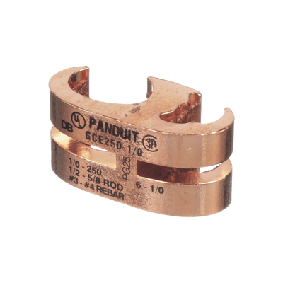 conector de conexión a tierra tipo "e" para conductor 1/0 awg str – 250 kcmil main y 6 awg sol – 1/0 awg str tap conector de conexión a tierra tipo "e" para conductor 1/0 awg str – 250 kcmil main y 6 awg sol – 1/0 awg str tap