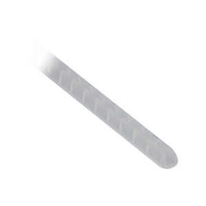 cubre filos ranurado con adhesivo, para bordes de 2.5 a 3.7mm, de 30.5m de largo, color natural