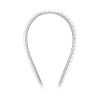 cubre filos ranurado con adhesivo, para bordes de 0.9 a 1.6mm, de 30.5m de largo, color natural