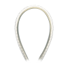 cubre filos ranurado con adhesivo, para bordes de 1.6 a 2.5mm, de 30.5m de largo, color natural