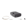 cierre de empalme para 24 fusiones de fibra óptica, interior/exterior, con 8 acopladores sc/apc y splitter 1x8 sc/apc incluido, ip65