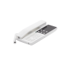 teléfono ip hotelero wi fi, 2 líneas sip con 2 cuentas, codec opus, ipv4/ipv6, color blanco, con gestión en la nube gdms