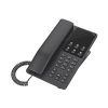 teléfono ip hotelero wi fi, 2 líneas sip con 2 cuentas, codec opus, ipv4/ipv6, color negro, con gestión en la nube gdms
