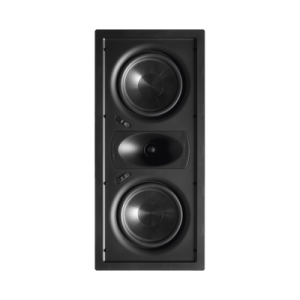 altavoz lcr de pared | woofers dobles de 6.5'' | tweeter de seda suave de 1 | 125w | 8Ω