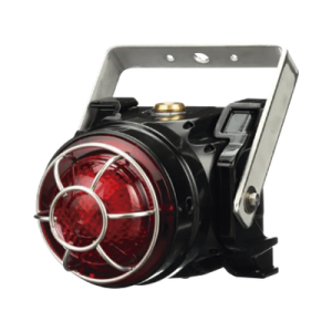 luz led de la serie global, para ubicaciónes peligrosas, ul y cul cid2, 120 240 vca, montaje en u ex d, rojo