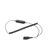 cable para diademas biz1500, biz2300 y biz2400, para compatibilidad con telefonos avaya 96xx/16xx qd a rj 9 (88001 03) (88001 04)