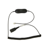 cable para diademas biz1500, biz2300 y biz2400, para compatibilidad con telefonos avaya 96xx/16xx qd a rj 9 (88001 03) (88001 04)