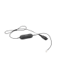 cable para diademas biz1500, biz2300 y biz2400, para compatibilidad con telefonos avaya 96xx/16xx qd a rj 9 (88001 03)