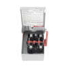 interruptor de seguridad cerrado de doble ruptura. interruptor de serie a, 2 polos, 2 hilos sin fusible, uso general. nema 3r
