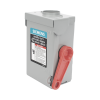 interruptor de seguridad cerrado de doble ruptura. interruptor de serie a, 2 polos, 2 hilos sin fusible, uso general. nema 3r