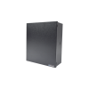 gabinete para fuente línea pro y sysrmtxt, con preparación para instalar panel sp400 o serie runner.