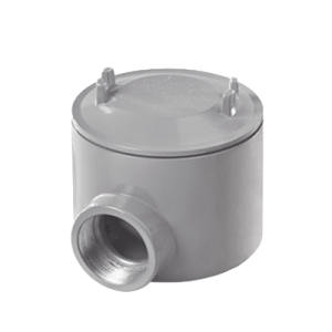 caja con tapa tipo gre de 3/4" (19 mm) / caja a prueba de explosión / para Áreas peligrosas / libre de cobre.