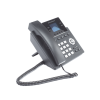teléfono ip grado operador, 4 líneas sip con 2 cuentas, puertos gigabit poe, pantalla a color 2.4", codec opus, ipv4/ipv6 con gestión en la nube gdms