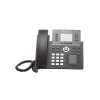teléfono ip wi fi, grado operador, 4 líneas sip con 4 cuentas, pantalla a color 2.8", puertos gigabit, bluetooth, poe, codec opus, ipv4/ipv6 con gestión en la nube gdms