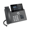 teléfono ip wi fi, grado operador, 6 líneas sip con 6 cuentas, pantalla a color 4.3", puertos gigabit, bluetooth, poe, codec opus, ipv4/ipv6 con gestión en la nube gdms