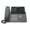 teléfono ip wi fi, grado operador, 14 líneas sip con 6 cuentas, pantalla lcd 5", puertos gigabit, bluetooth, poe, codec opus, ipv4/ipv6 con gestión en la nube gdms