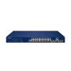 switch administrable poe capa 2 de 16 puertos 10/100/1000 mbps 802.3af/at, 4 puertos sfp gigabit, hasta 240 w