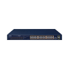 switch poe administrable capa 2 / 24 puertos10/100/1000base t / 2 sfp 100/1000base x / poe 802.3af/at
