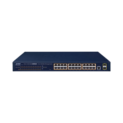 switch poe administrable capa 2 / 24 puertos10/100/1000base t / 2 sfp 100/1000base x / poe 802.3af/at switch poe administrable capa 2 / 24 puertos10/100/1000base t / 2 sfp 100/1000base x / poe 802.3af/at