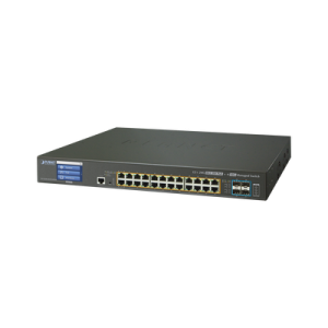 switch administrable l3 24 puertos 10/100/1000 mbps c/ultra poe 400 watts, 4 puertos 10g sfp+
