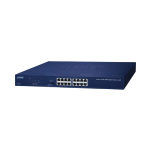 switch no administrable gigabit de 16 puertos 10/100/1000 mbps, con modo extendido para distancias de hasta 200 m