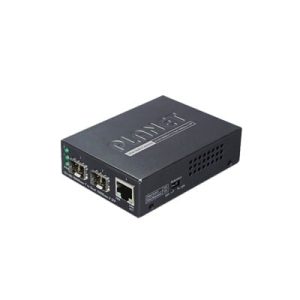 convertidor de medios con doble puerto sfp 1000base fx/sx/lx y puerto ethernet 1000base t