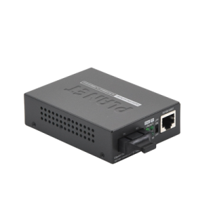 convertidor de medios utp/ fibra Óptica de 1000 mbps, multi modo, hasta 550 m, conector sc
