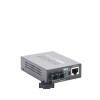convertidor de medios 1000 mbps utp/fibra Óptica mono modo hasta 20 km, conector sc