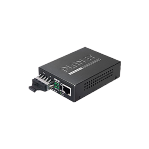 convertidor de medios 1000 mbps utp/fibra Óptica mono modo hasta 20 km, conector sc