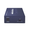 convertidor ieee802.3af/at poe 10/100/1000base t a 100/1000x sfp
