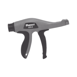 pistola manual para instalación de cinchos (corbatas), con fuerza controlada configurable de 8 a 50 lb, y corte automático
