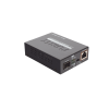 convertidor de medios poe, 1 puerto rj45 gigabit con salida poe 802.3af/at/bt (hasta 60 w)/ 1 puerto sfp 100/1000base x