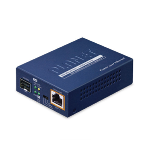 convertidor de medios poe, 1 puerto rj45 gigabit con salida poe 802.3af/at/bt (hasta 60 w)/ 1 puerto sfp 100/1000base x