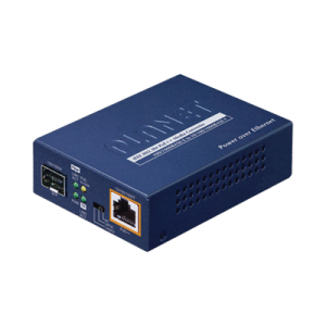 convertidor de medios poe++ 100/1000base x sfp a 10/100/1000base t 802.3bt (95 vatios)
