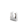 soporte de presión (abrazadera), pvc auto extinguible, abierto para tubería de 16 mm