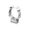 soporte de collar (abrazadera), pvc auto extinguible, cerrado para tubería de 20 mm