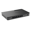 router gigabit vpn / balanceador de cargas / 30,000 sesiones nat / 6 puertos 10/100/1000 mbps (wan/lan) / compatible con gwn cloud.