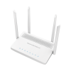 router inalámbrico wi fi 5 802.11ac 1.27 gbps, doble banda, mu mimo 2x2:2, multi wan con puerto sfp, servidor vpn con administración desde la nube gratuita o stand alone.