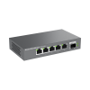 switches de red multi gigabit de 2.5g no administrable / 5 puertos rj45 de 100/1000/2500mbps / 1 puerto de fibra sfp+