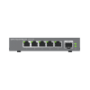 switches de red multi gigabit de 2.5g no administrable / 5 puertos rj45 de 100/1000/2500mbps / 1 puerto de fibra sfp+