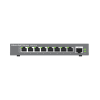 switches de red multi gigabit de 2.5g no administrable / 8 puertos rj45 de 100/1000/2500mbps / 1 puerto de fibra sfp+