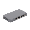 switch poe+ gigabit no administrable / 8 puertos 10/100/1000 mbps / 4 puertos poe+ / hasta 60w