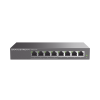 switch poe+ gigabit no administrable / 8 puertos 10/100/1000 mbps / 4 puertos poe+ / hasta 60w
