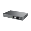 switch poe+ 16 puertos gigabit no administrable / 8 puertos 10/100/1000 mbps / 8 puertos poe+ / hasta 145w