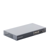 switch gigabit administrable / 8 puertos 10/100/1000 mbps + 2 puertos sfp uplink / compatible con gwn cloud.