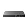 switch gigabit administrable / 16 puertos 10/100/1000 mbps + 4 puertos sfp uplink / compatible con gwn cloud.