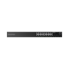switch gigabit poe+ administrable / 16 puertos 10/100/1000 mbps + 4 puertos sfp uplink / hasta 240w / compatible con gwn cloud.
